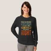 航空交通管制官I'm always right air Tシャツ (正面フル)