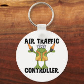 航空交通管制官Tシャツとギフト キーホルダー (正面)