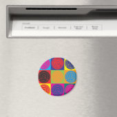 航空交通管制技ポップ・アートの術 マグネット (インサイチュ (食洗機))