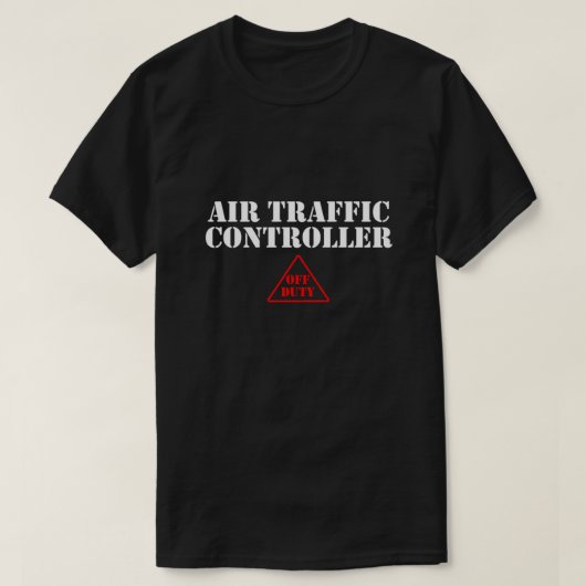 航空交通管制機の飛行制御装置 Tシャツ (デザイン正面)