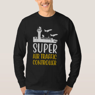 航空交通管制者飛行管制官Avi Tシャツ
