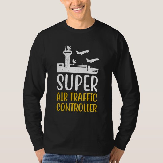 航空交通管制者飛行管制官Avi Tシャツ (正面)