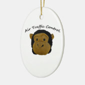 航空交通管制課おもしろい課 セラミックオーナメント (左)