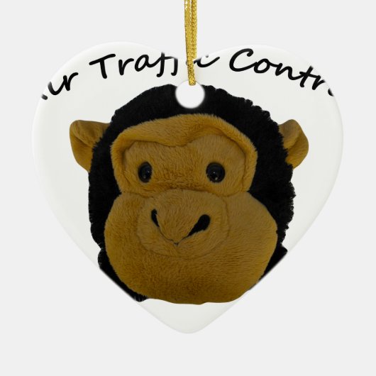 航空交通管制 セラミックオーナメント (正面)