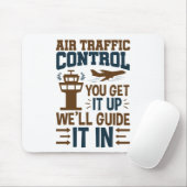 航空交通管制It Up We Guide It マウスパッド (マウス)