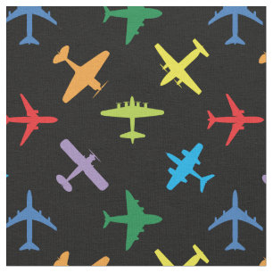 航空交通、カスタムの色、タイルのサイズ ファブリック