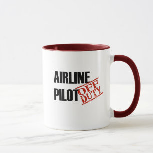 航空会社のパイロット マグカップ