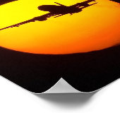 航空会社の太陽 ポスター (角)