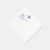 航空会社パイロットAero スタンダードカクテルナプキン (角)