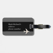 航空会社 ラゲッジタグ (裏面横)