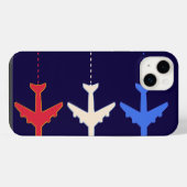 航空会社 飛行機 iPhoneケース (裏面横)