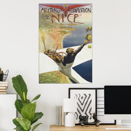 航空会議 ポスター (ホームオフィス)