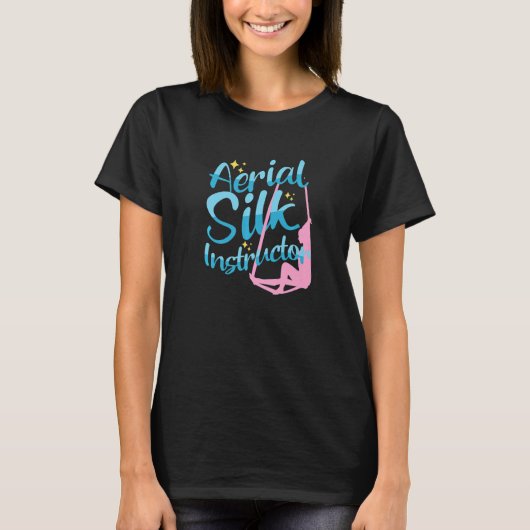 航空体操エアリアルシルクダンサーエアリアルシルクI Tシャツ (正面)