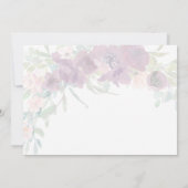 航空便フローラ(相互確認付き) 招待状 (裏面)