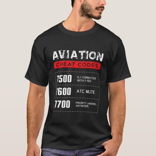 航空便手符号ギフト航空便ギフトのギフト Tシャツ (正面)