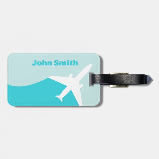 航空便搭乗券 ラゲッジタグ (裏面横)