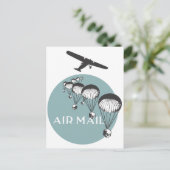 航空便 ポストカード (スタンド正面)