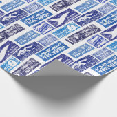 航空便/航空便-透明 ラッピングペーパー (角)