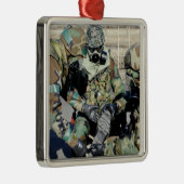 航空兵は韓国陸軍兵士を補佐する メタルオーナメント (右)