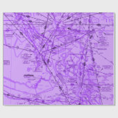 航空包装紙 ラッピングペーパー (フラット)