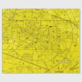 航空包装紙 ラッピングペーパー (フラット)