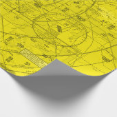 航空包装紙 ラッピングペーパー (角)