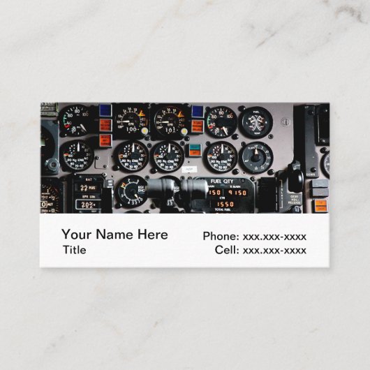 航空名刺 名刺 (正面)