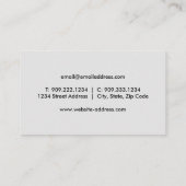 航空名刺 名刺 (裏面)