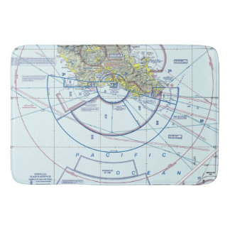 航空図浴場 バスマット