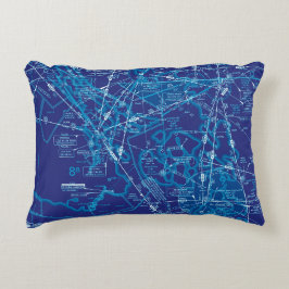 航空図 アクセントクッション