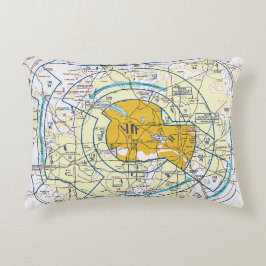 航空図 アクセントクッション