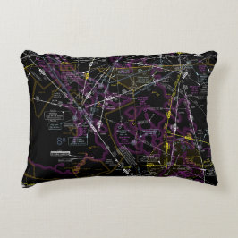 航空図 アクセントクッション