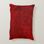 航空図 アクセントクッション (裏面(縦))