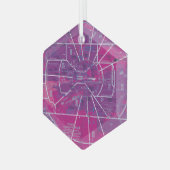 航空図 ガラスオーナメント (正面左)