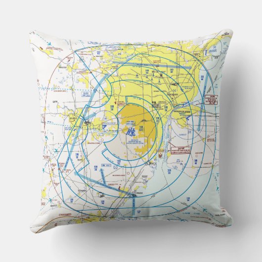 航空図 クッション (裏面)