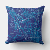 航空図 クッション (正面)