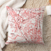 航空図 クッション (ブランケット)