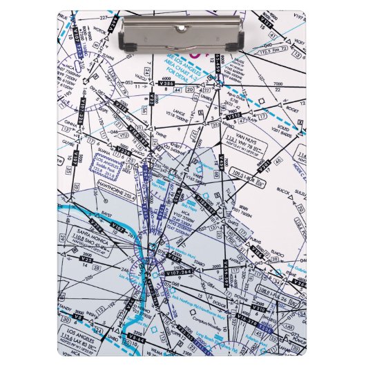 航空図 クリップボード (正面)