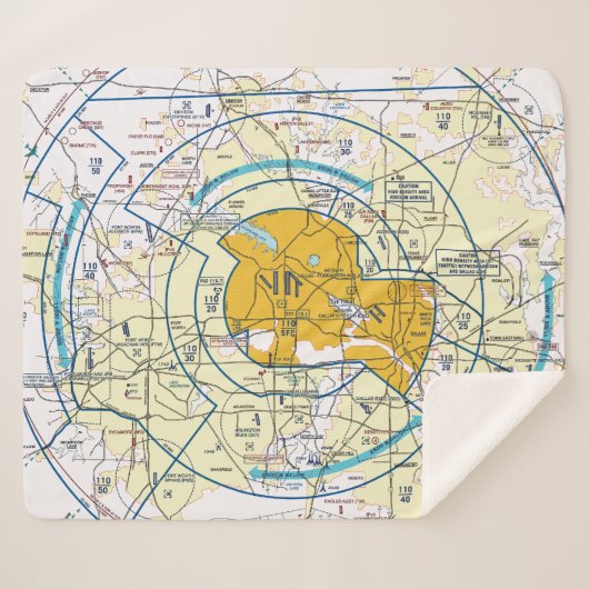 航空図 シェルパブランケット (正面(横))