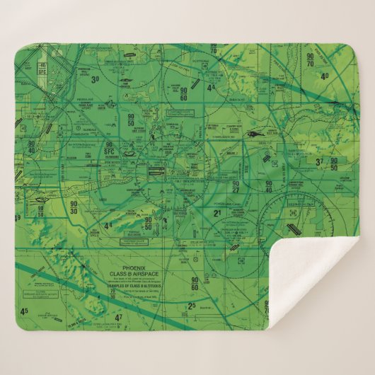 航空図 シェルパブランケット (正面(横))