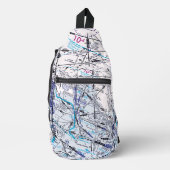 航空図 スリングバッグ (正面)