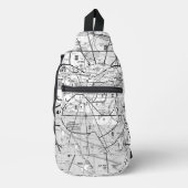 航空図 スリングバッグ (正面)