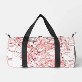 航空図 ダッフルバッグ