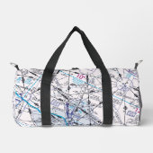 航空図 ダッフルバッグ (正面)