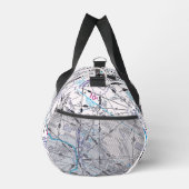 航空図 ダッフルバッグ (右)