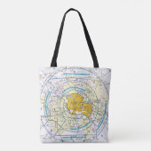 航空図 トートバッグ (裏面)