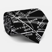 航空図 ネクタイ (ロール)