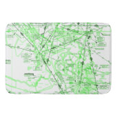 航空図 バスマット (正面)