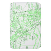 航空図 バスマット (正面縦)