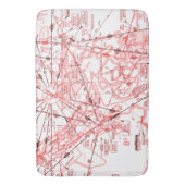 航空図 バスマット (正面縦)